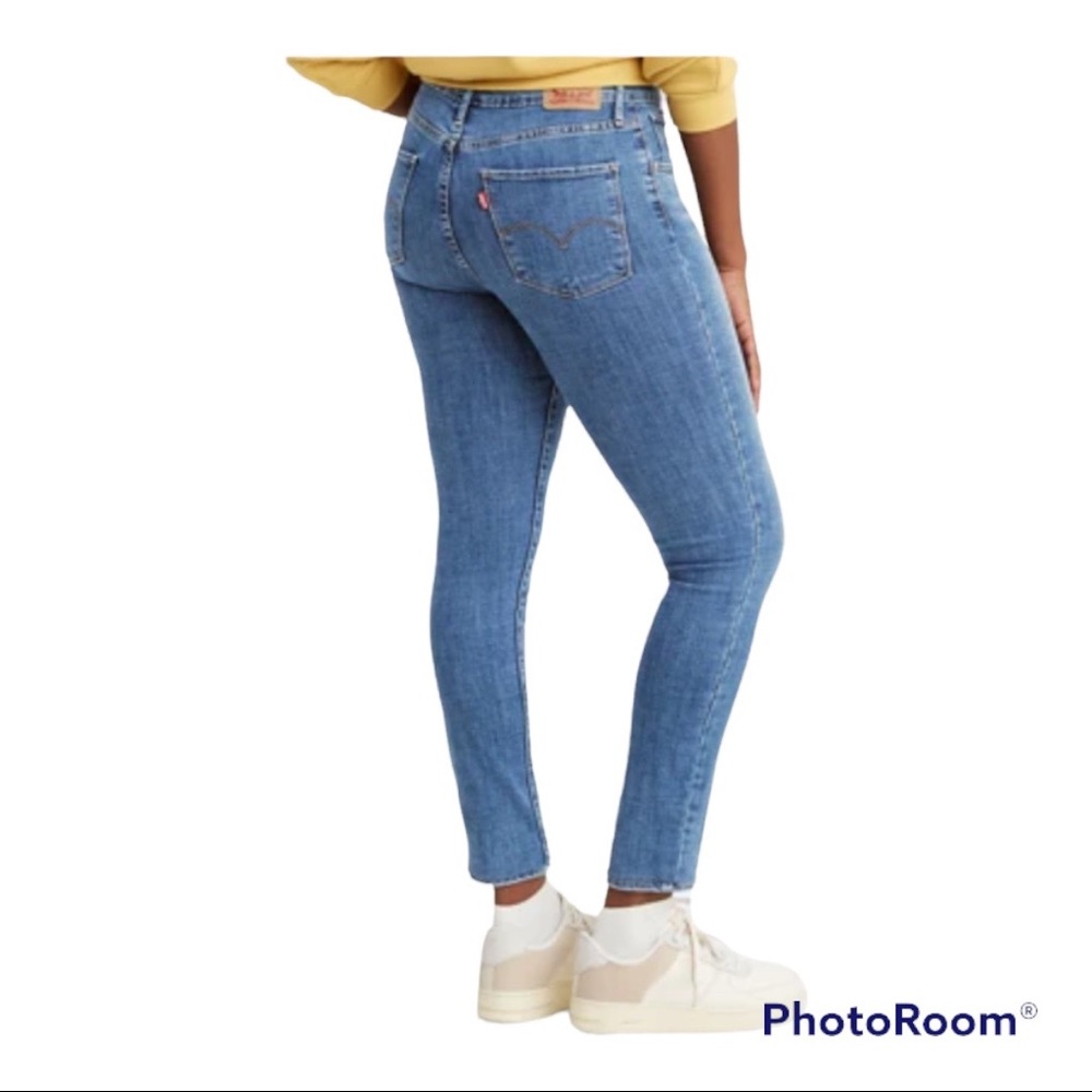Levi's 721 High Rise Skinny Jeans, Size 33 - Picture 2 of 6